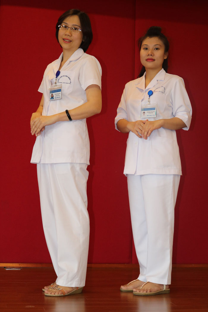 Trang phục dành cho bộ phận kế toán của Bệnh viện